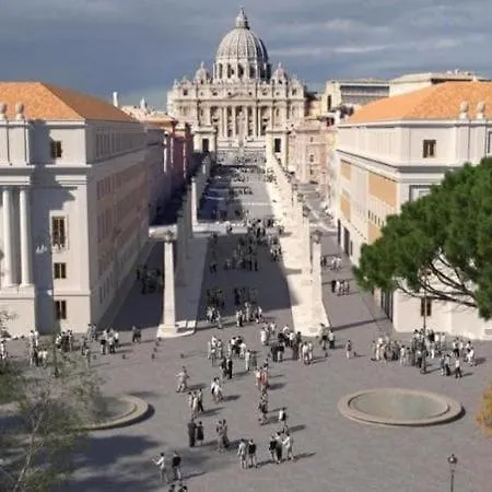 Gracchi Gallery S'peter Basilica Vaticano Luxury For 7 Aircond Wifi Netflix